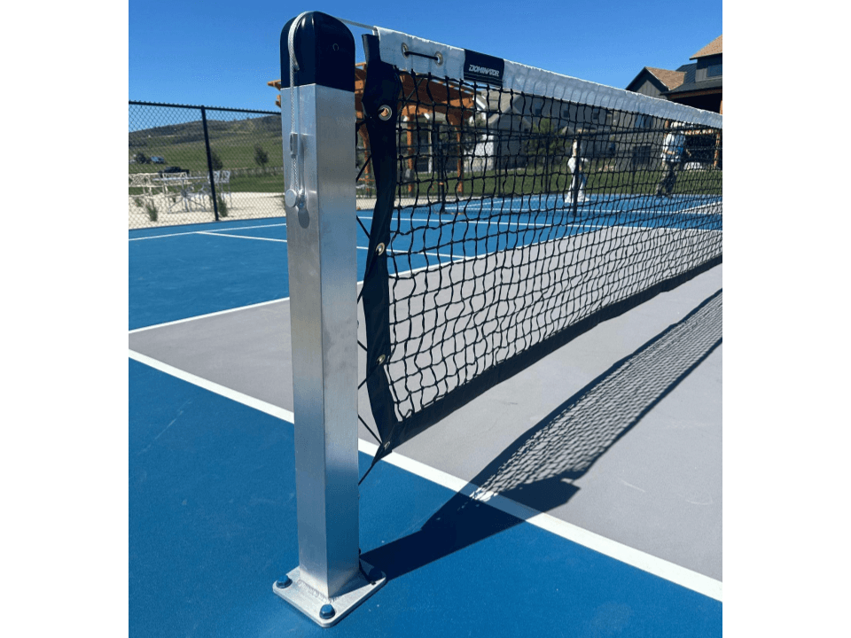 Surface Mount Pickleball Posts & Net Systems - thumbnail 7