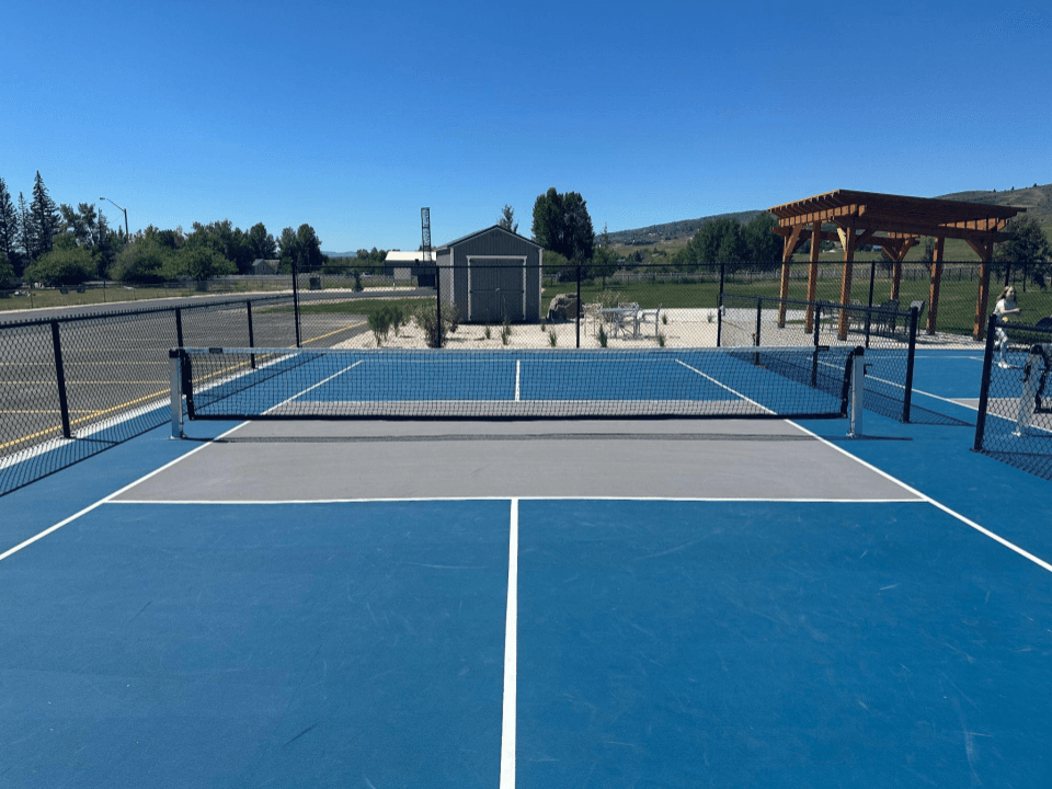Surface Mount Pickleball Posts & Net Systems - thumbnail 6