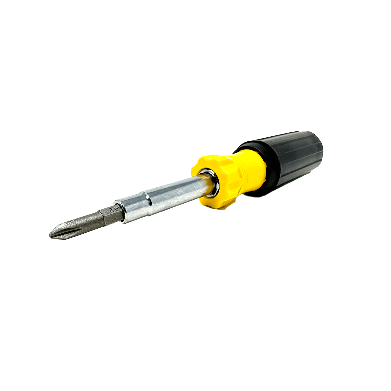 6-in-1 Screwdriver with rubberized grip
