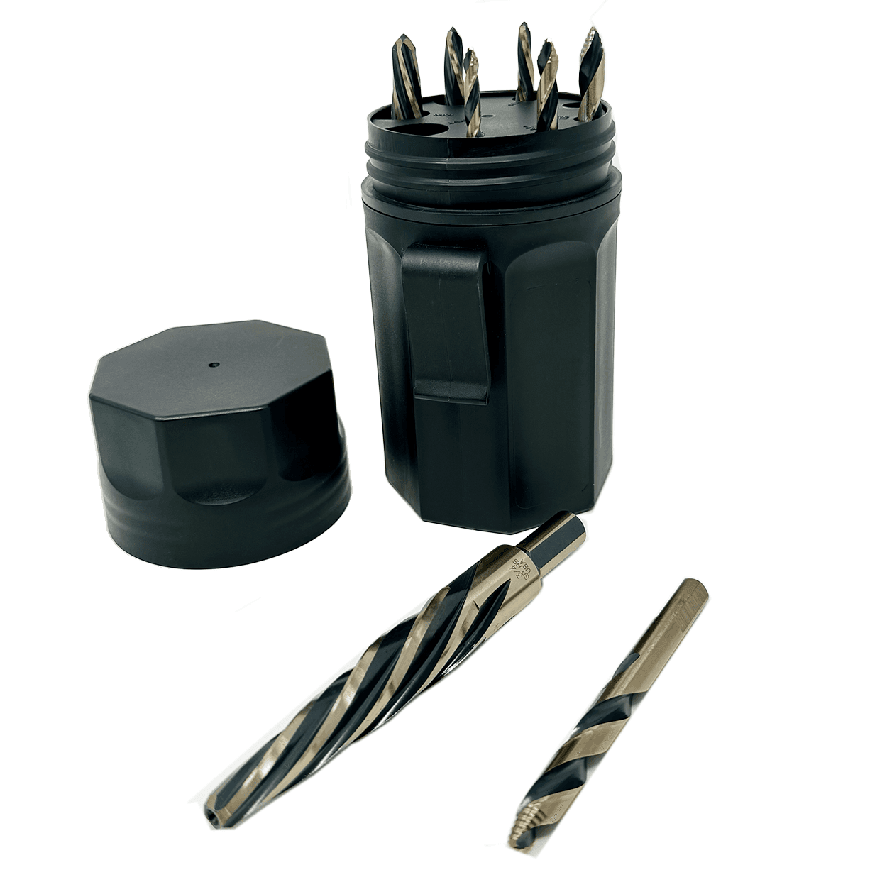 Trident Tip Drill Bit & Fast Spiral Reamer Set