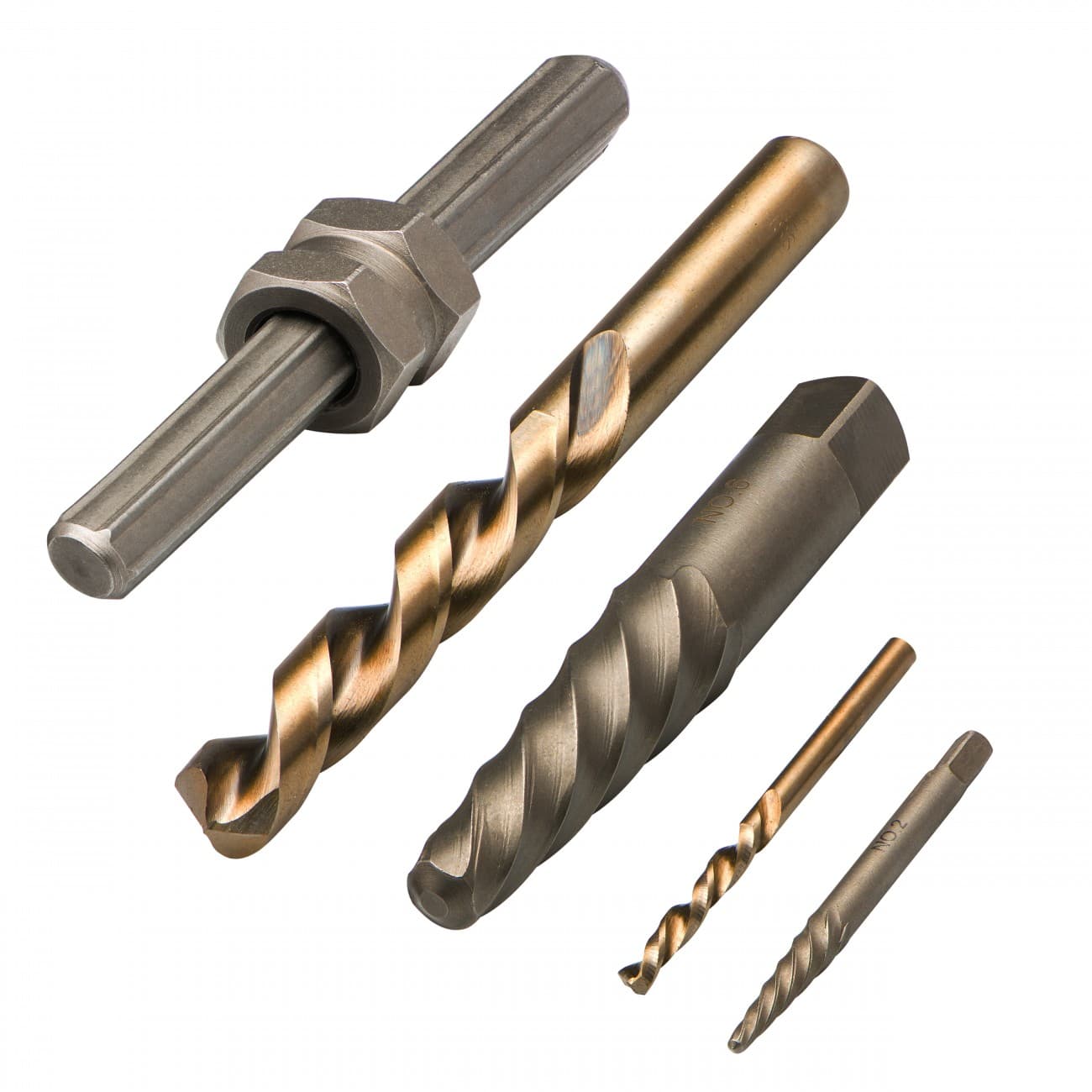 55pc Screw Extractor and Drill Bit Set - thumbnail 2