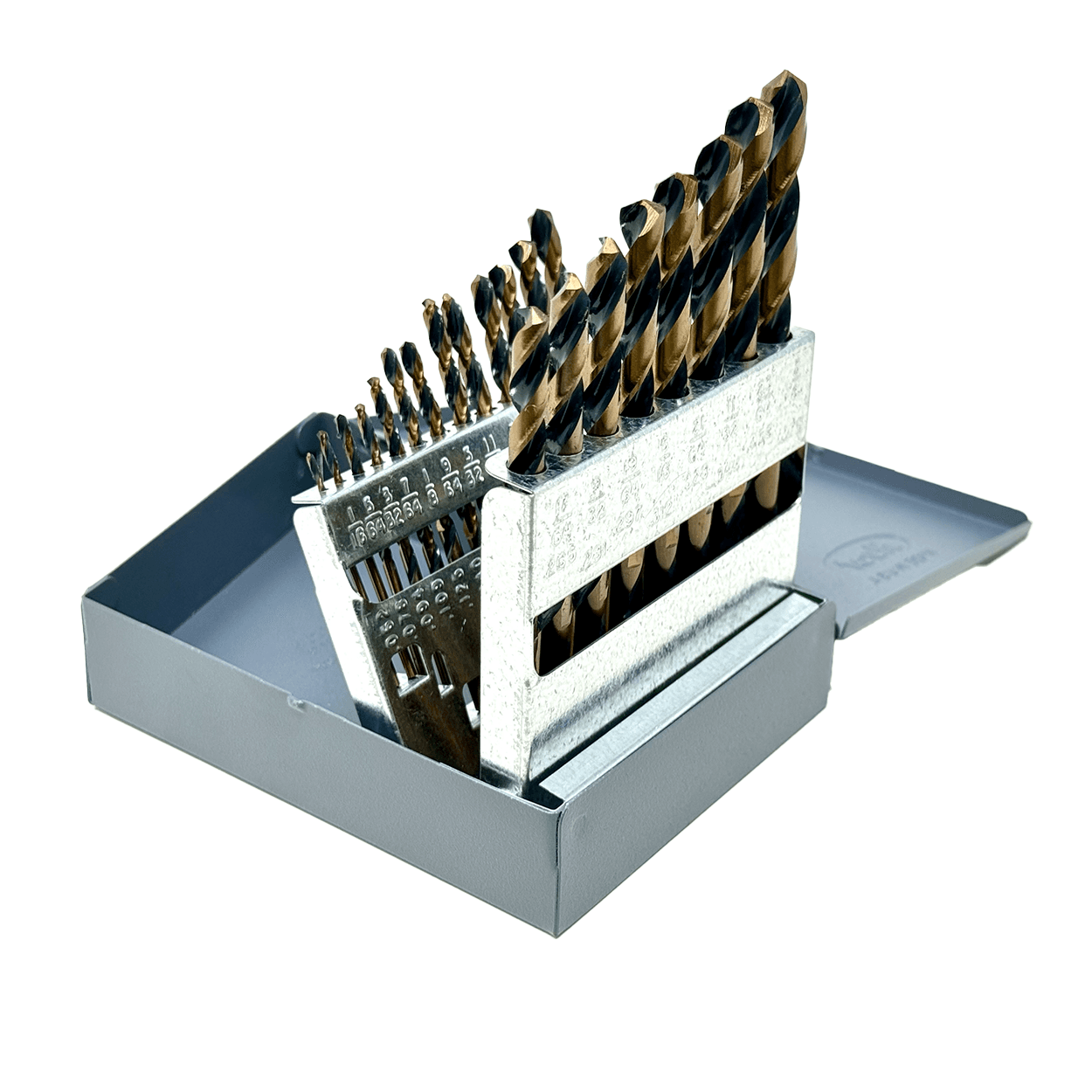 Premium HSS 21-Piece Jobber Drill Bit Set – 1/16″–3/8″