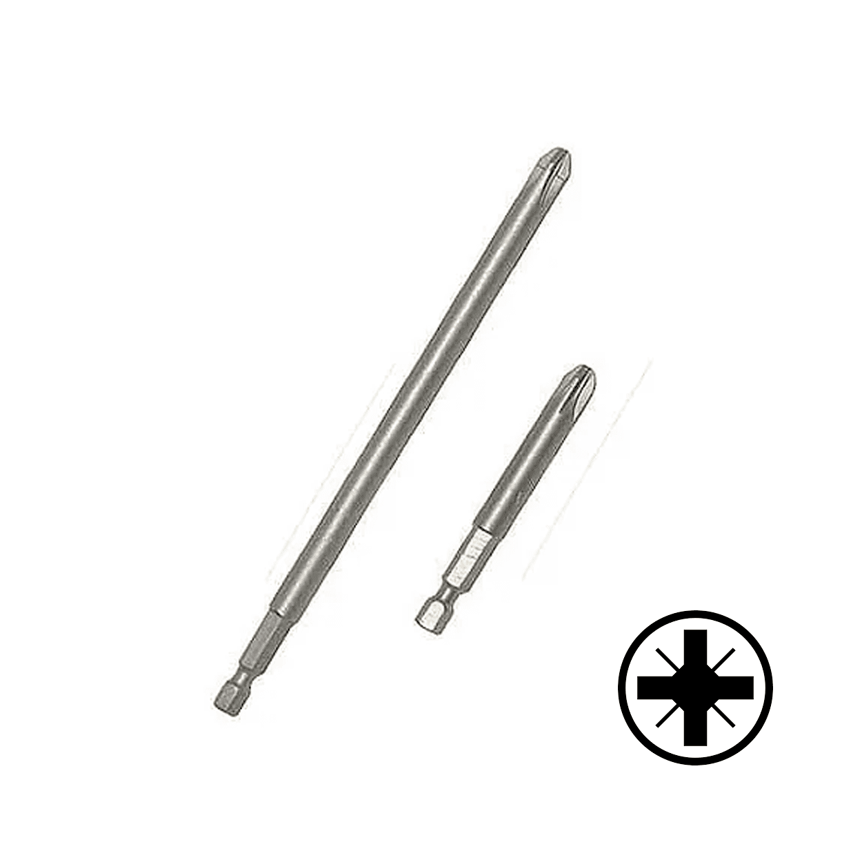 Pozidriv Phillips Insert Bits