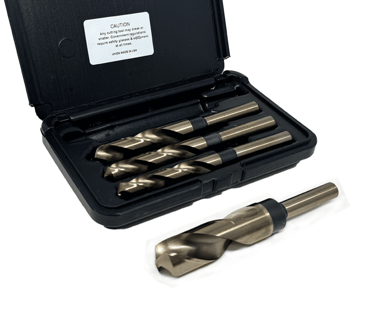 4pc M42 Cobalt S&D Super Sonic Drill Bit Set