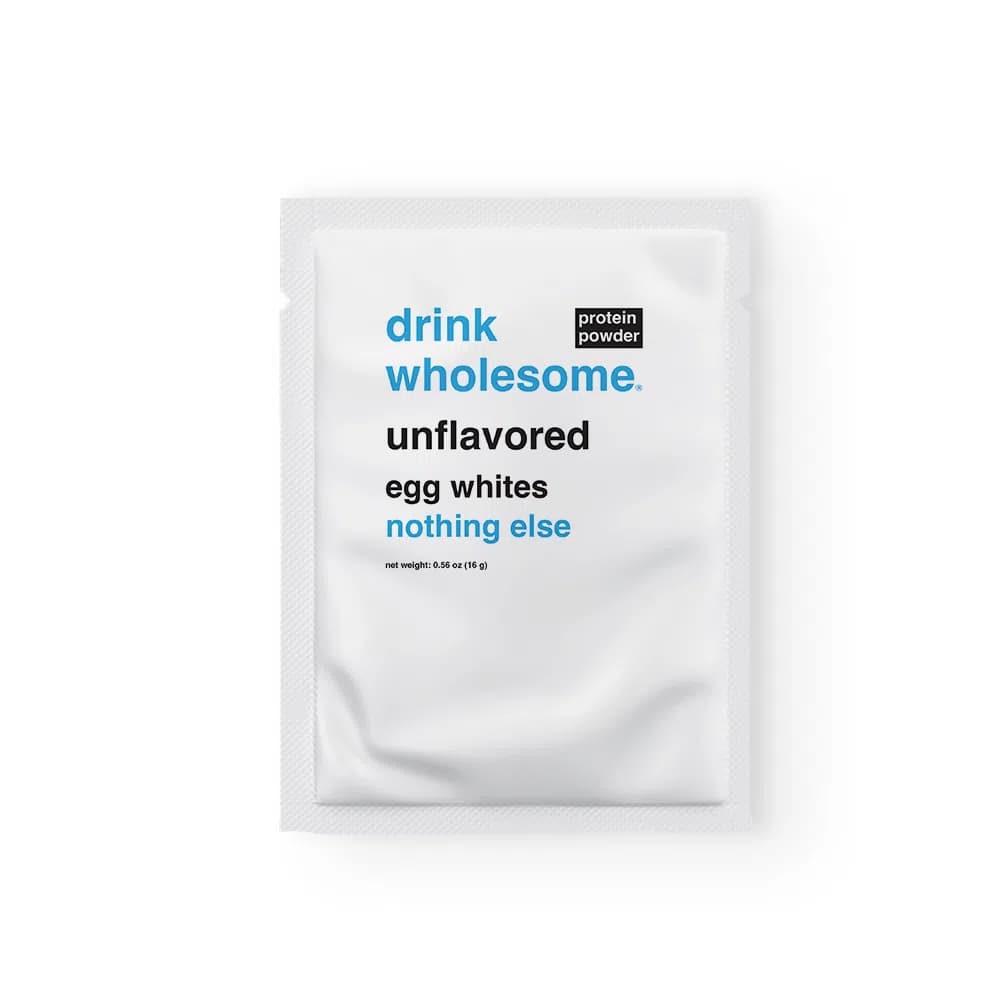 Unflavored Egg White Protein Powder Sample