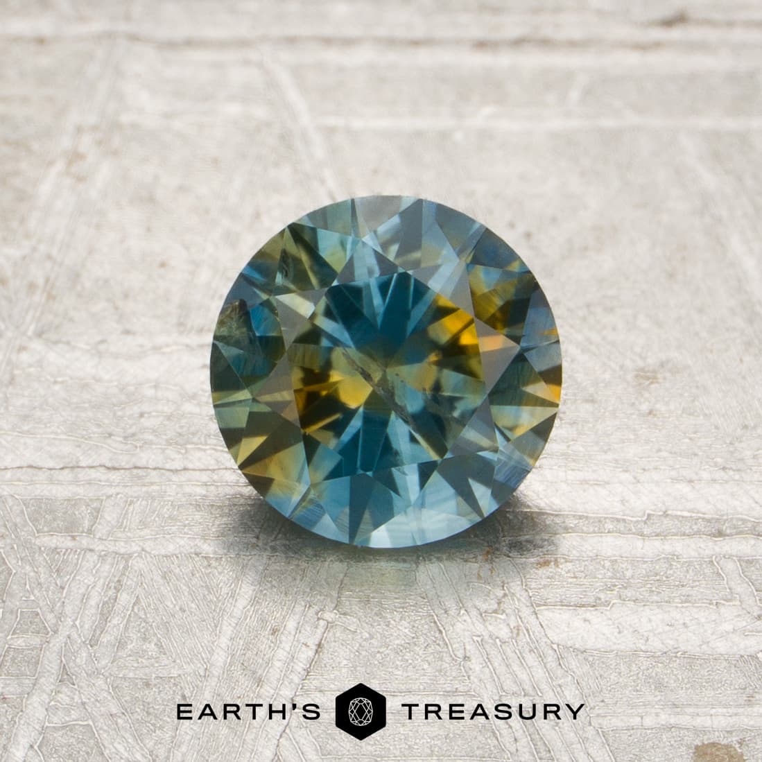 1.06-Carat Blue-Yellow Particolored Montana Sapphire (Heated)