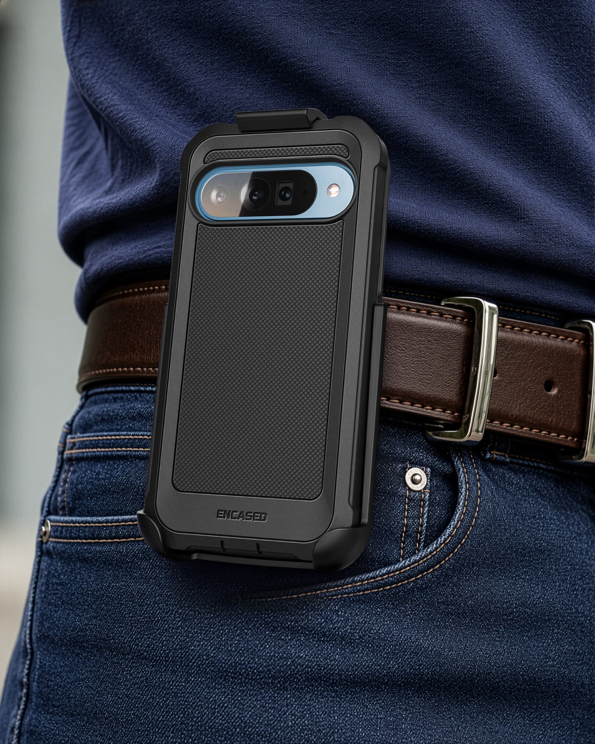 Falcon Shield Belt Case with Screen Protector for Google Pixel 11/11 Pro - thumbnail 4