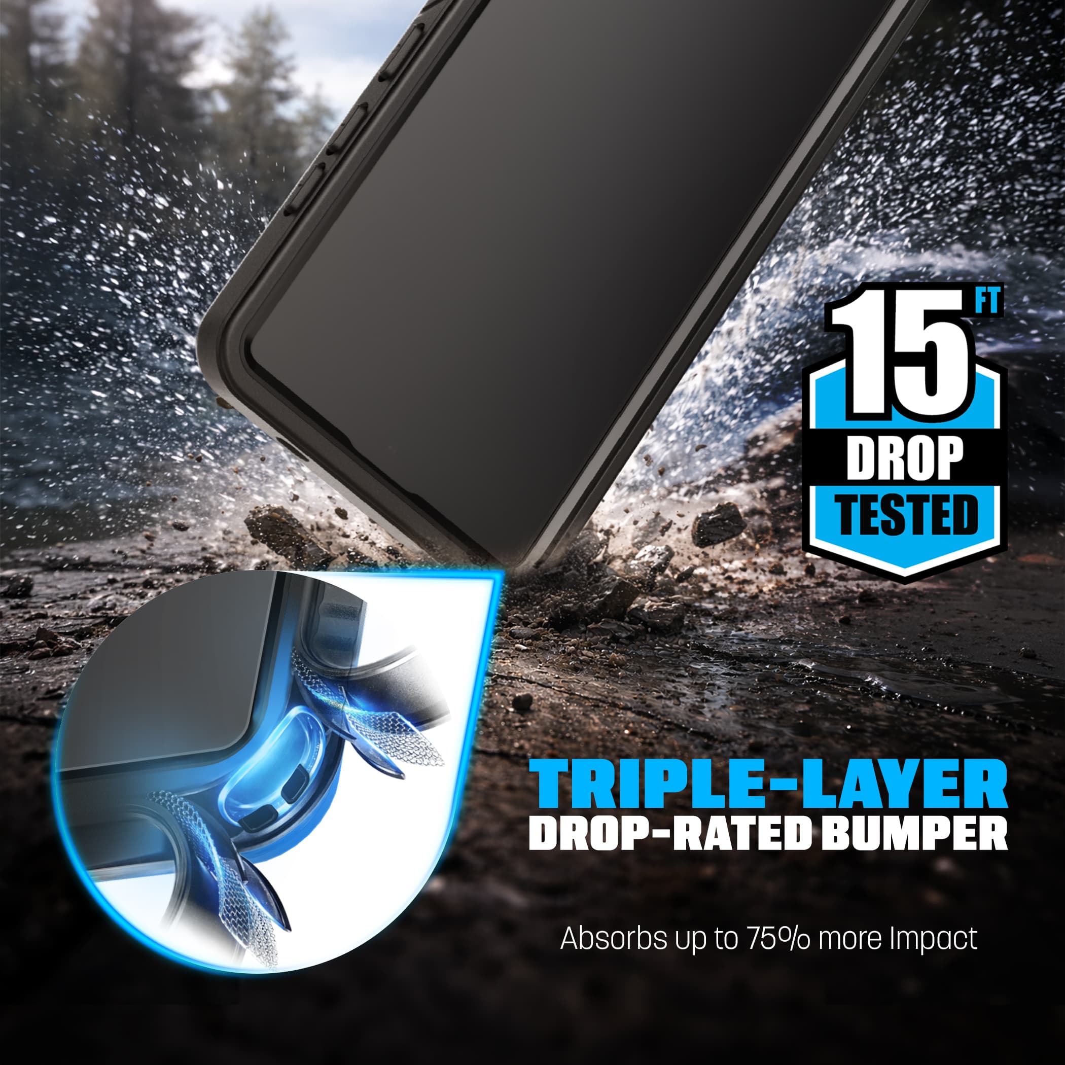 Falcon Shield Belt Case with Screen Protector for Google Pixel 11/11 Pro - thumbnail 6
