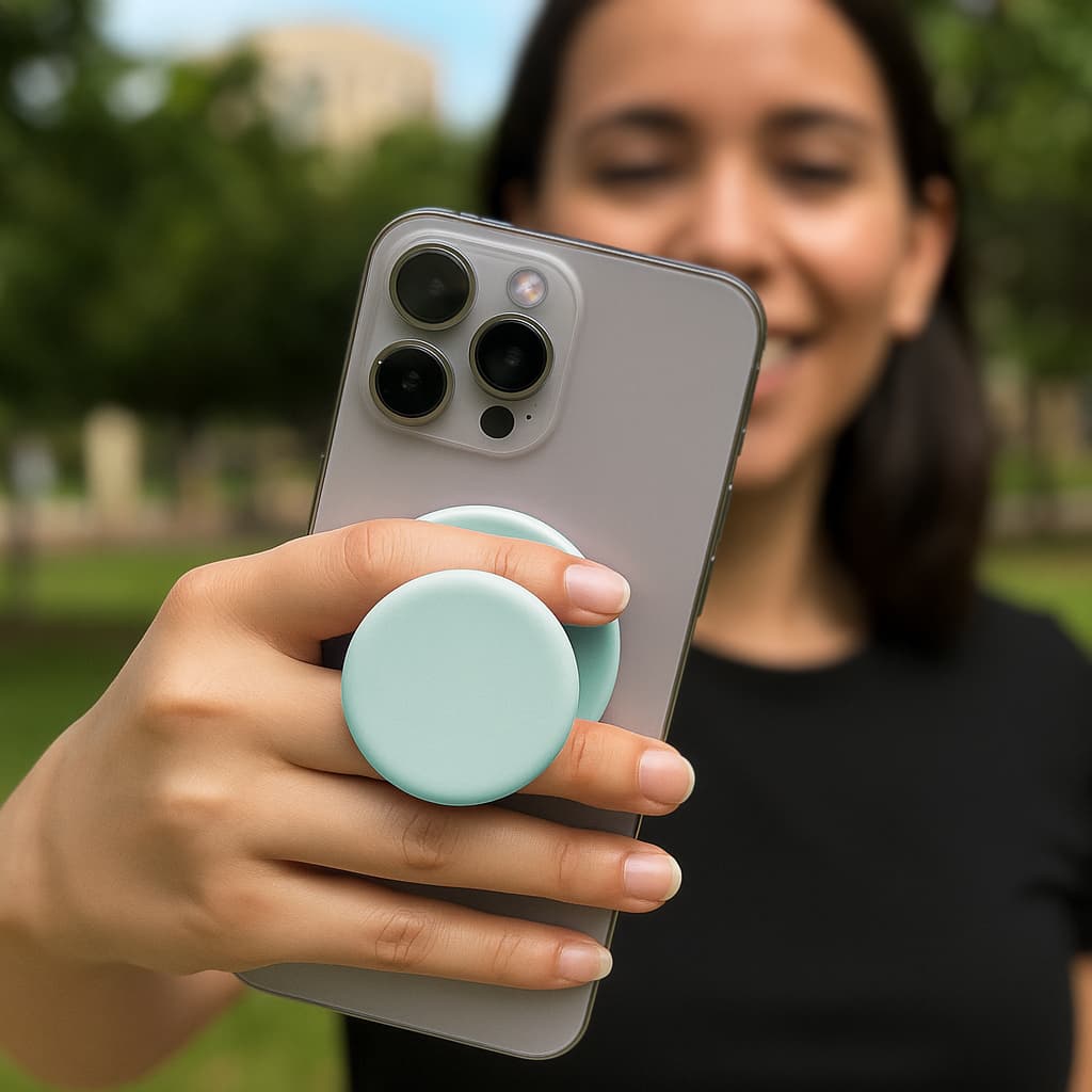 Adhesive Phone Grip (Mint) - thumbnail 5