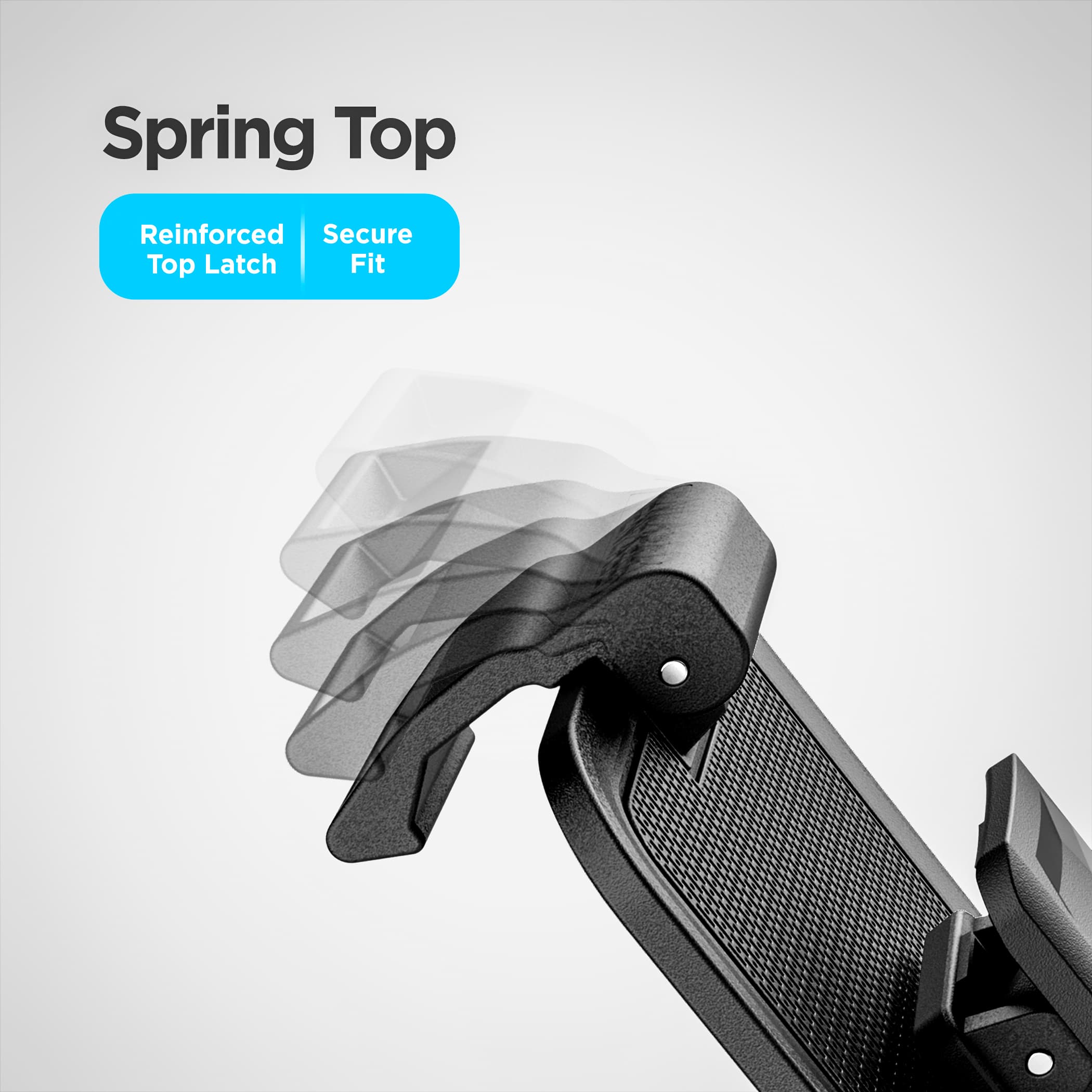 Belt Clip Holster for Otterbox React Case – Samsung Galaxy A36 - thumbnail 6