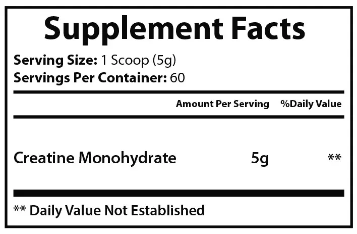 Pure Creatine Monohydrate - thumbnail 4