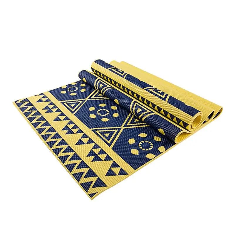 Printed PVC Premium Yoga Mat (24″ x 75″ x 5mm)