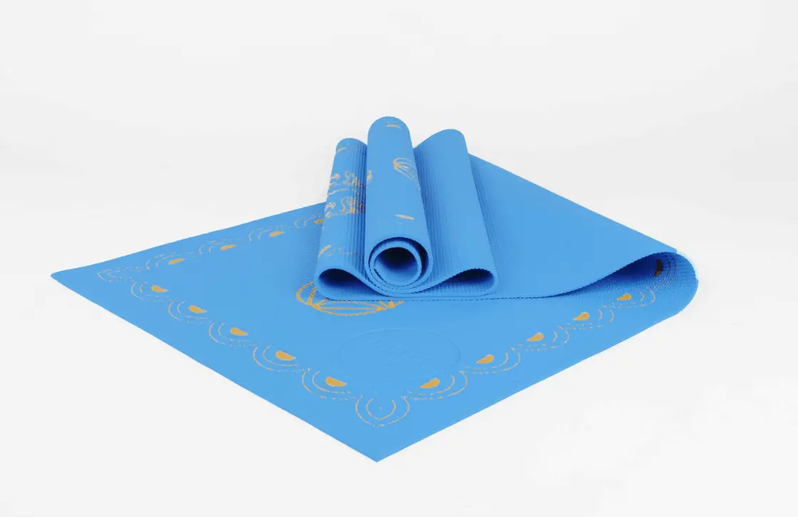 Printed PVC Premium Yoga Mat (24″ x 75″ x 5mm) - thumbnail 4