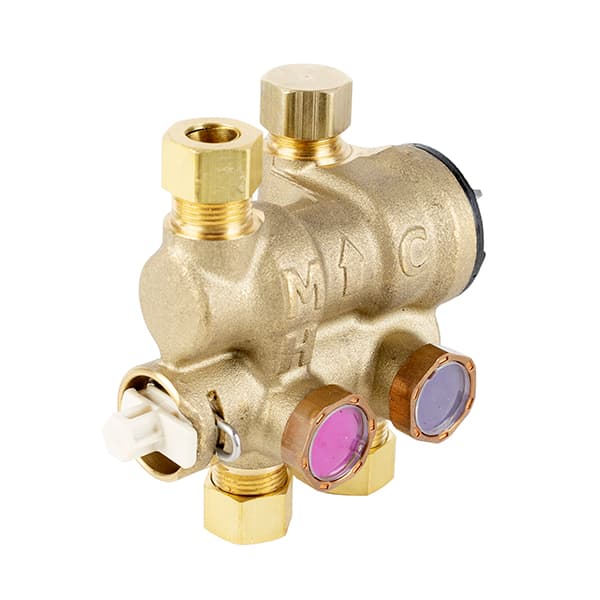 WATTS REGULATOR LFUSG-CS 3/8” COMP LF 4-PORT MIXING VALVE WITH CROSS SENSE INDICATOR