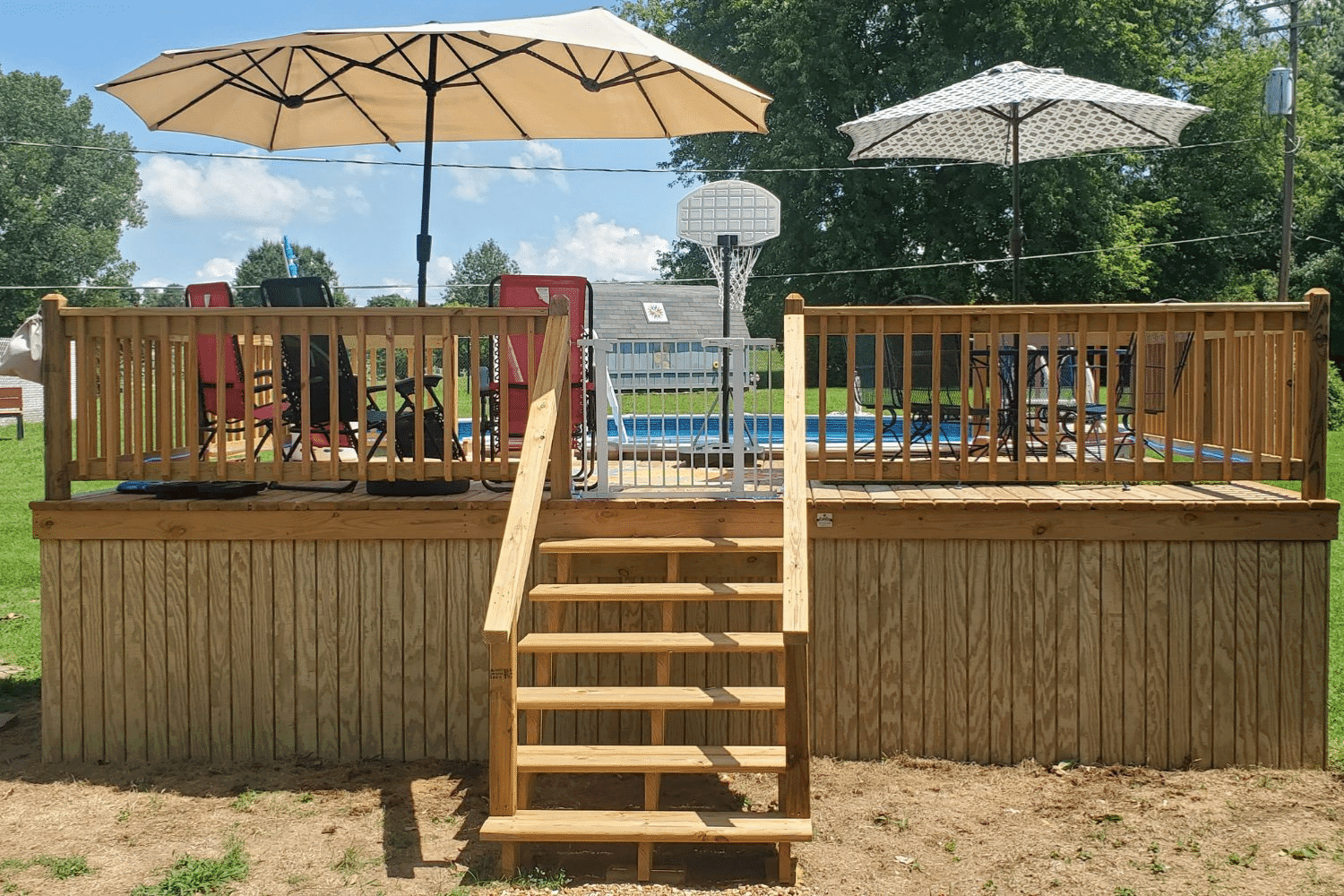 12×20 Pool Deck