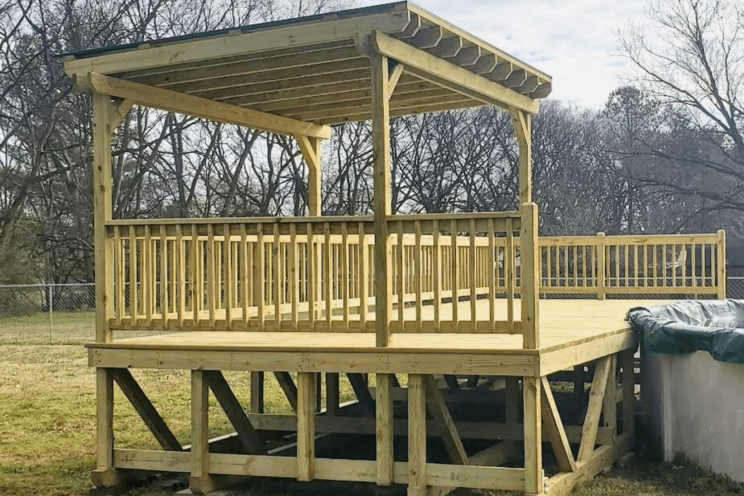 12×30 Pool Deck