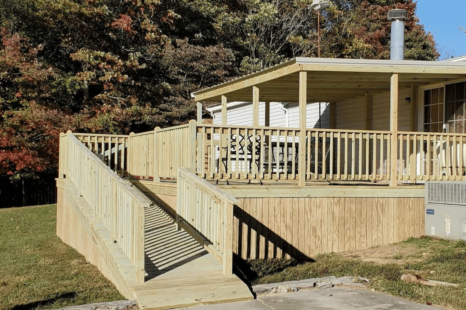 18×20 Mobile Home Deck