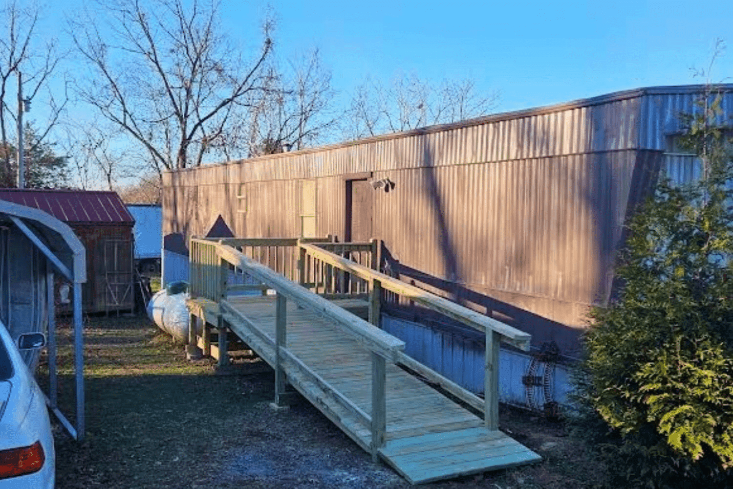 6×8 Mobile Home Deck
