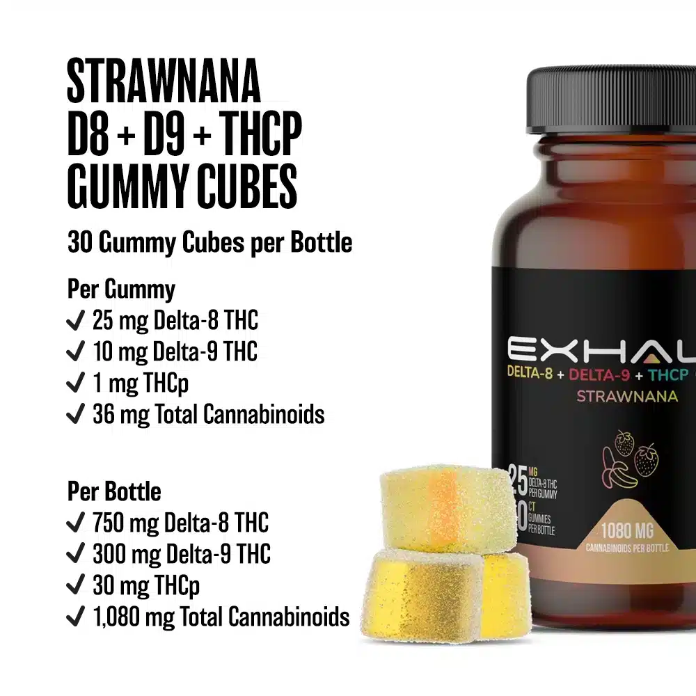 D-8/D-9/THCP Gummies – Strawnana - thumbnail 8