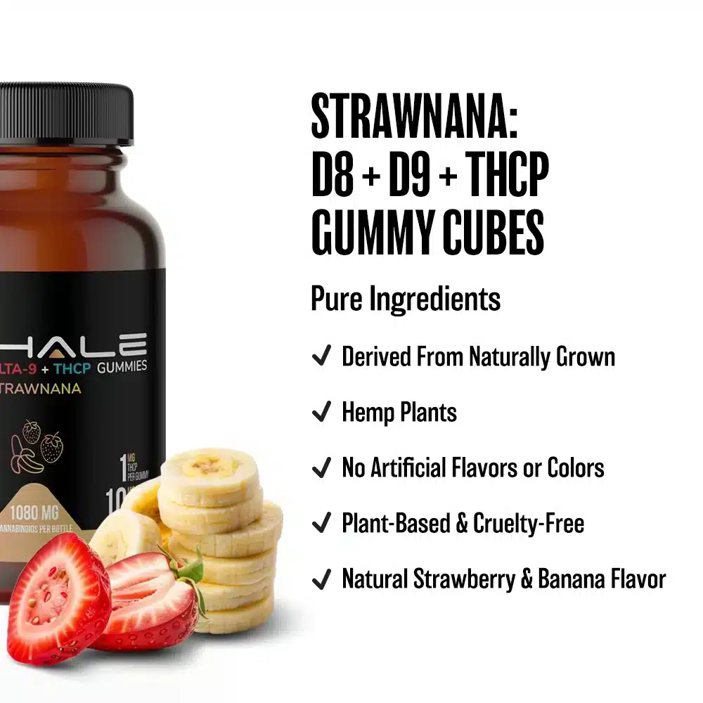 D-8/D-9/THCP Gummies – Strawnana - thumbnail 7