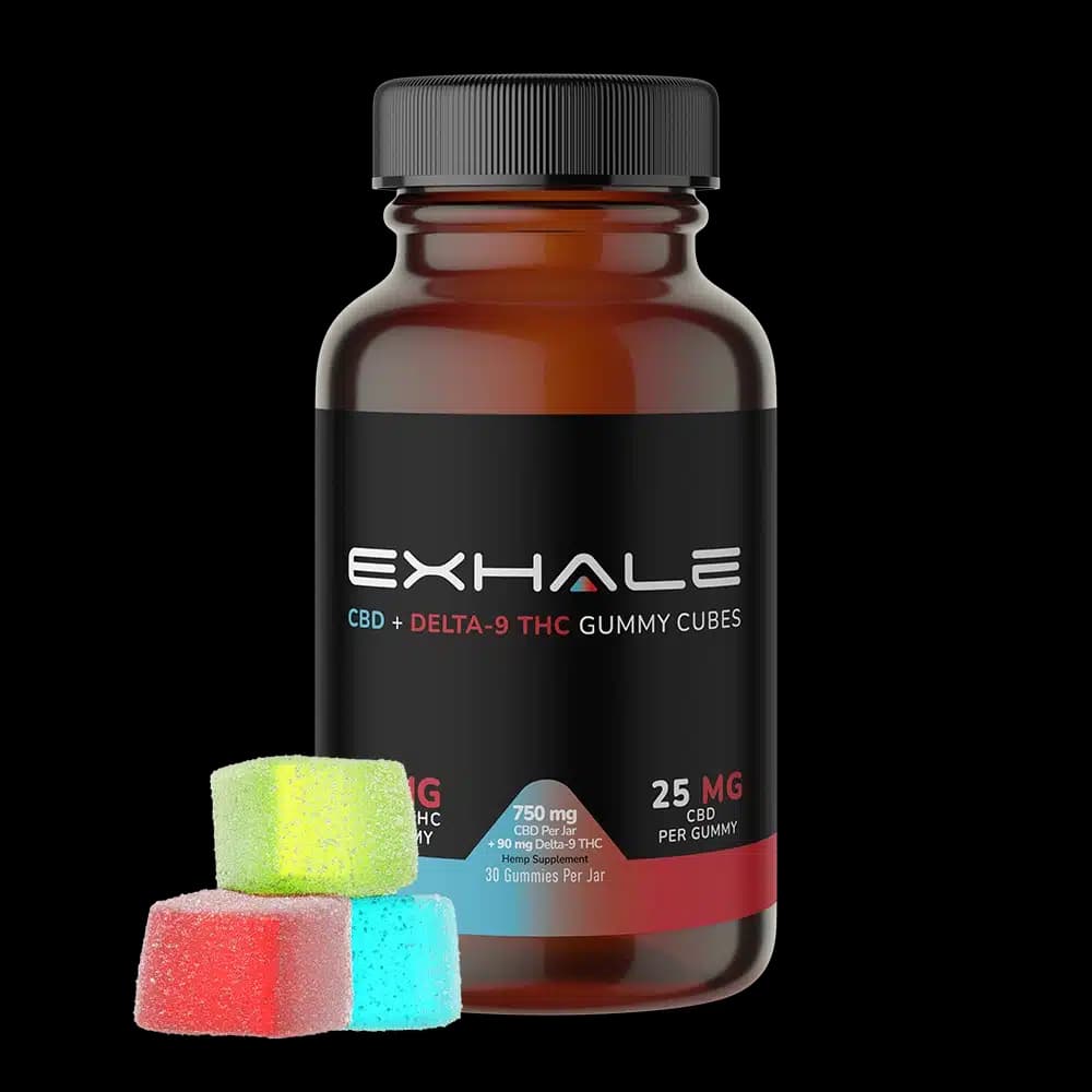 CBD + THC Gummy Cubes (rewards)