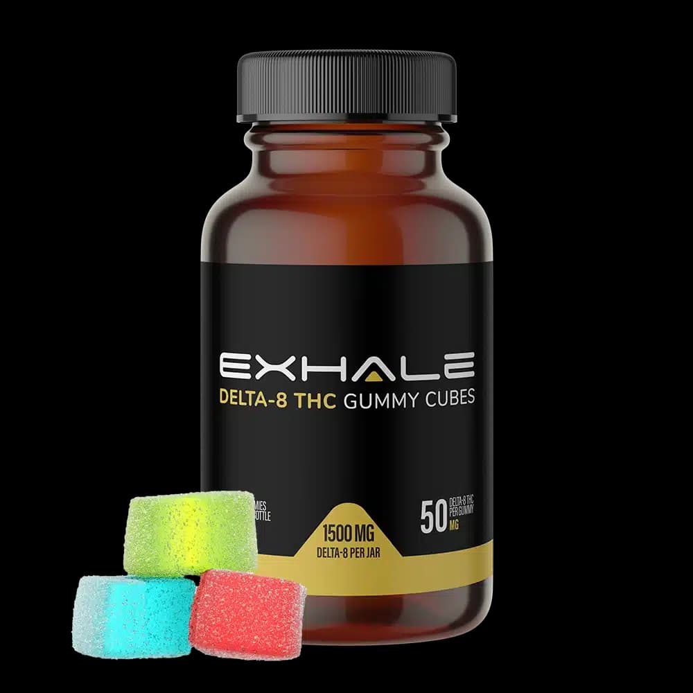 Delta-8 Gummy Cubes (25mg-100mg)