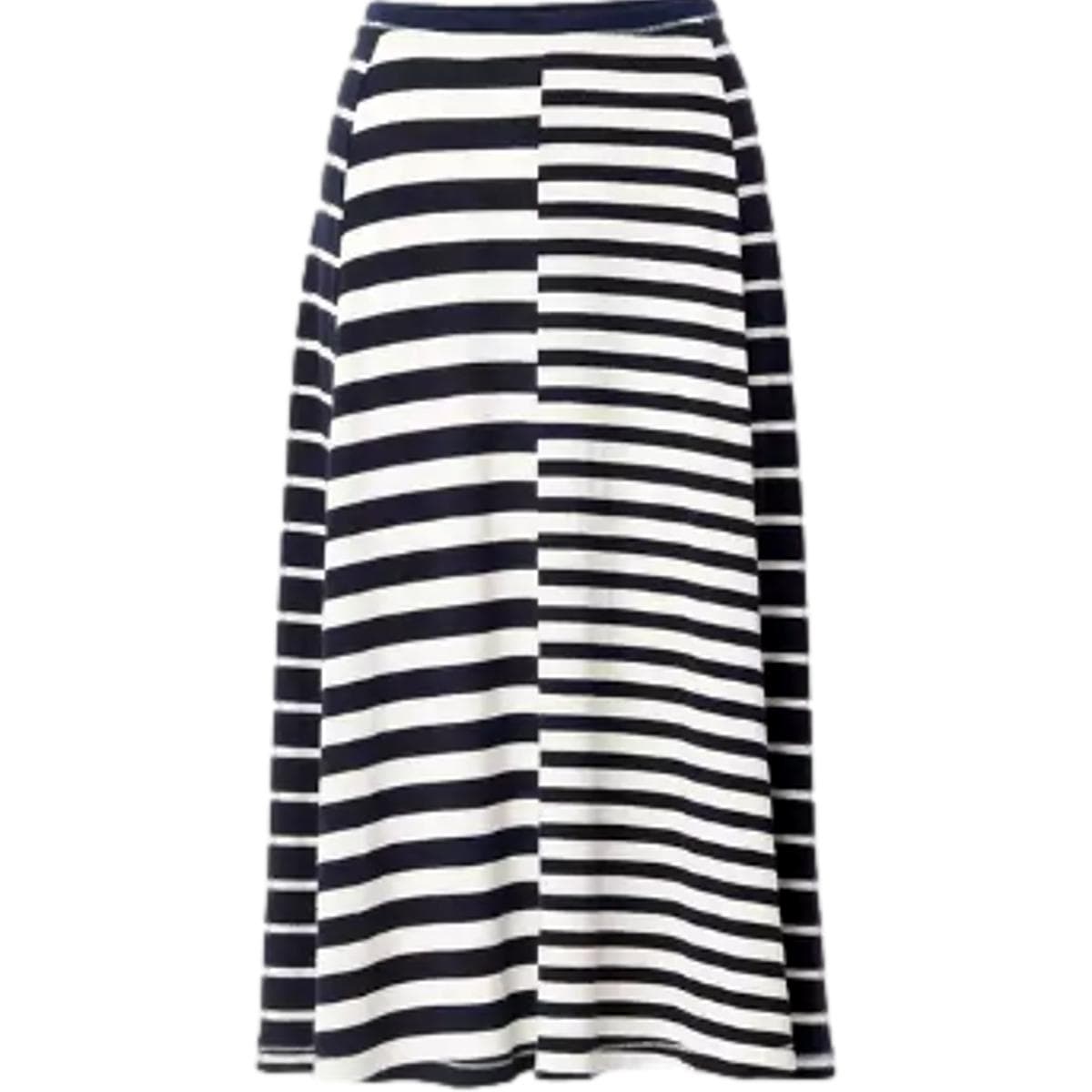 Striped Long Skirt