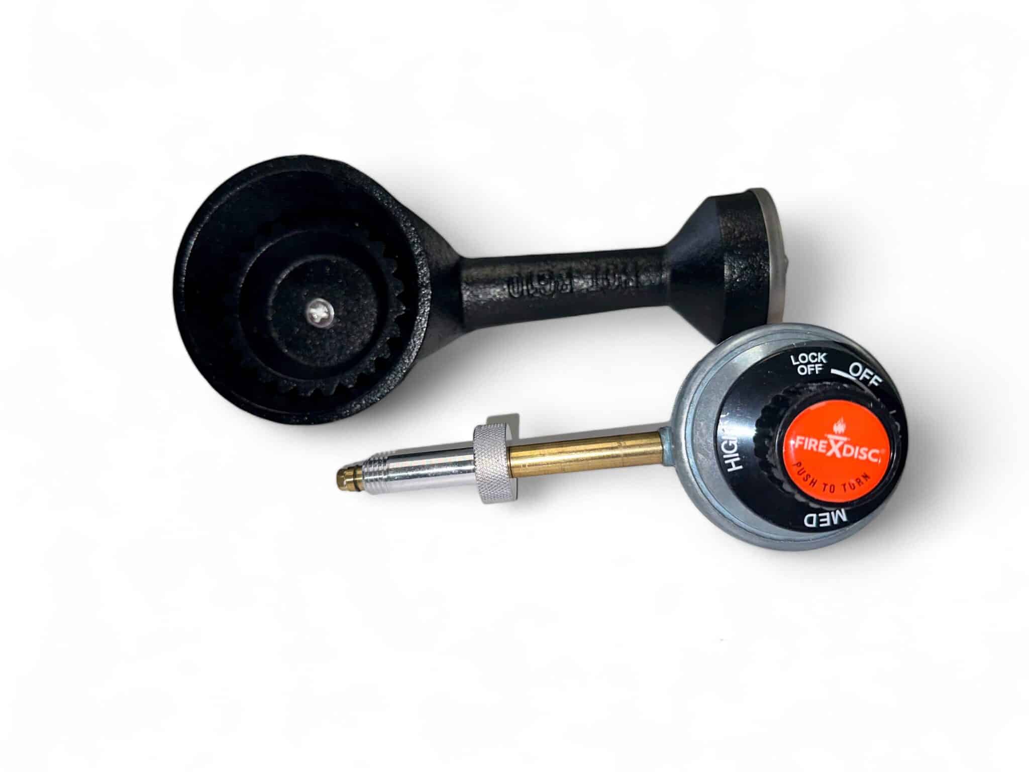 Replacement Burner & Spinning Propane Gas LP Regulator Bundle (Cooker models 2020 and later) - thumbnail 3