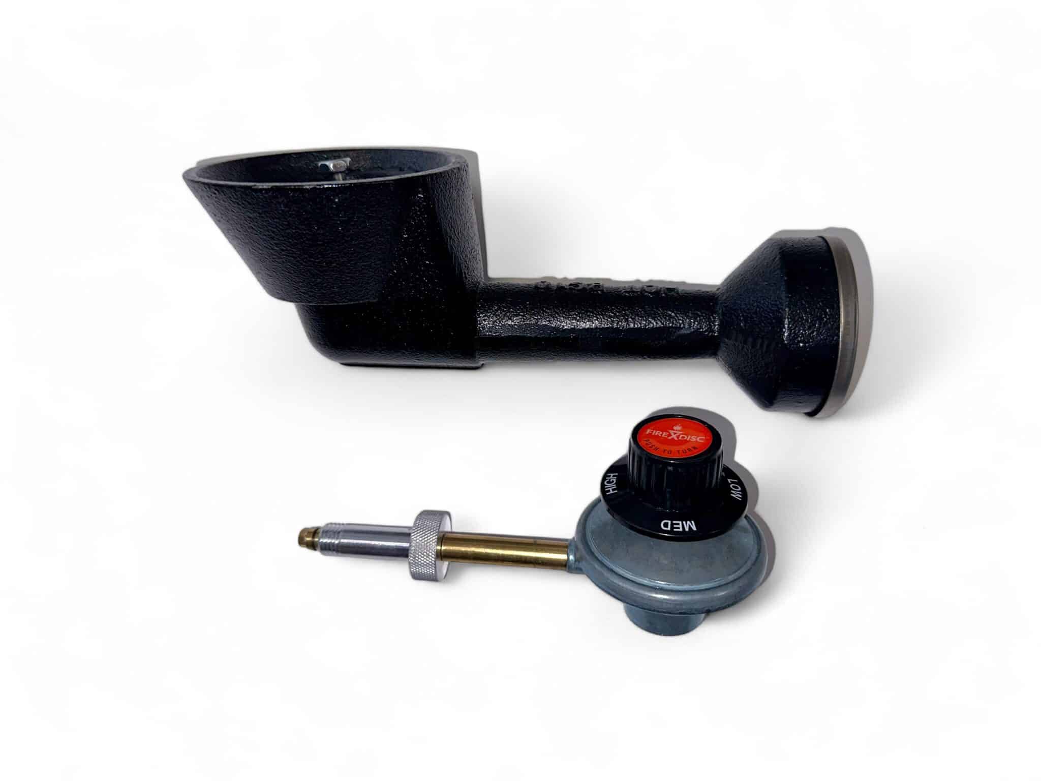 Replacement Burner & Spinning Propane Gas LP Regulator Bundle (Cooker models 2020 and later) - thumbnail 4