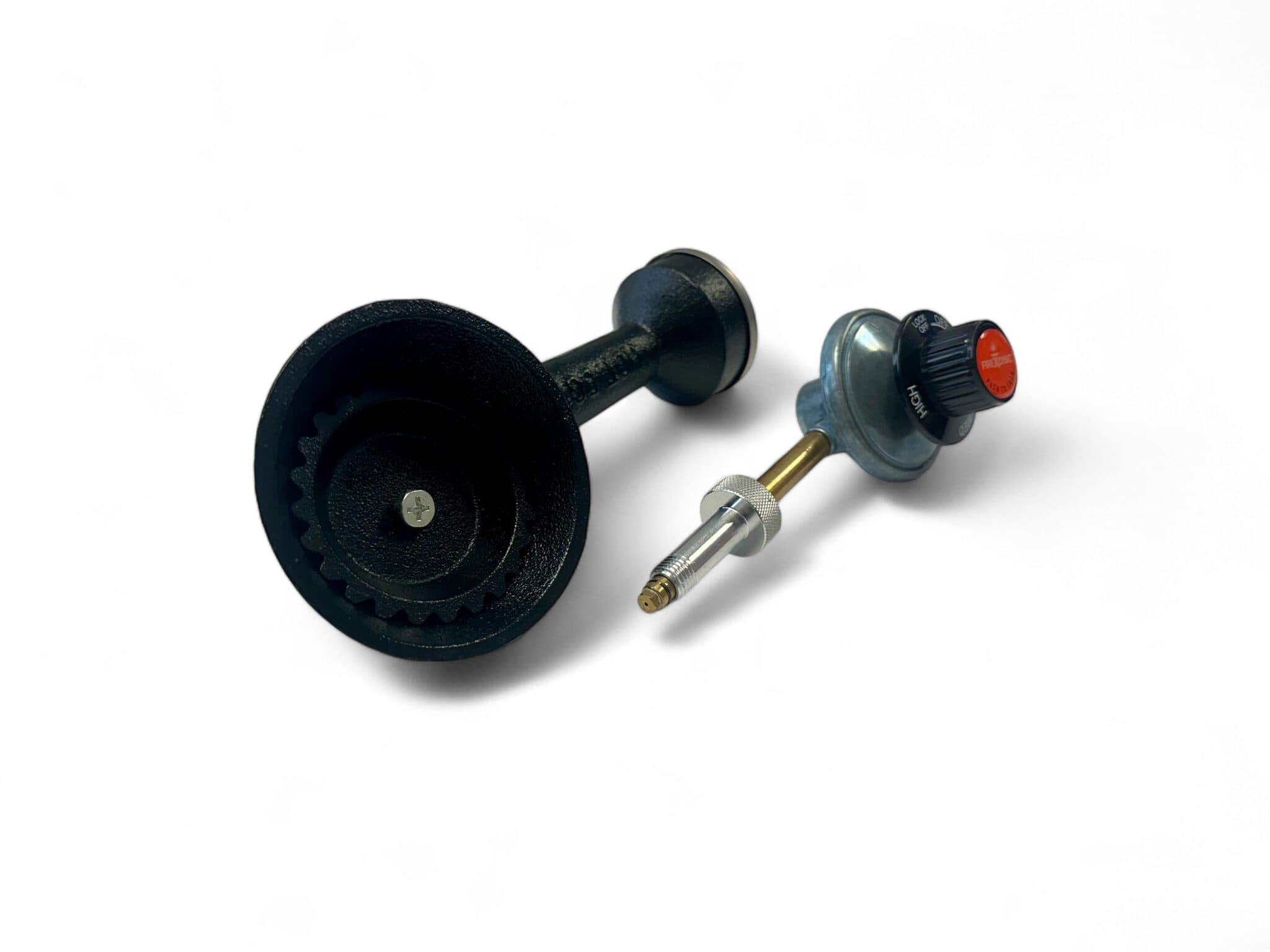Replacement Burner & Spinning Propane Gas LP Regulator Bundle (Cooker models 2020 and later) - thumbnail 5