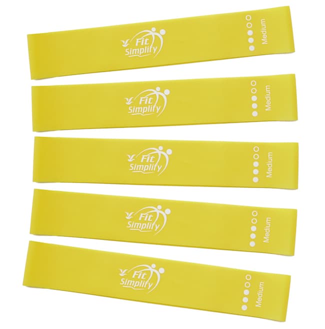 Fit Simplify Resistance Loop Bands Set of 5 (Medium)