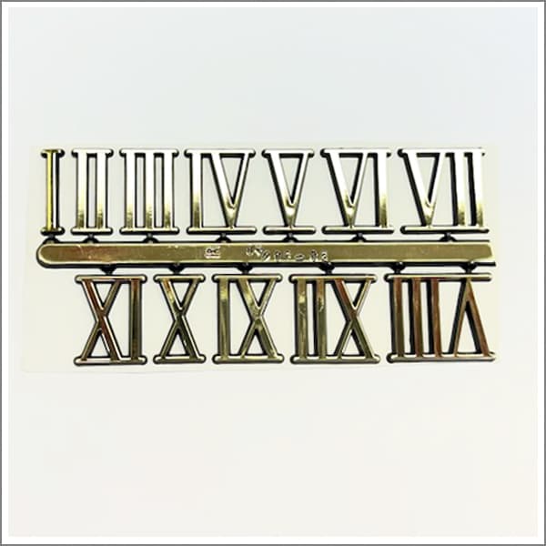 Clock Numbers (Roman)