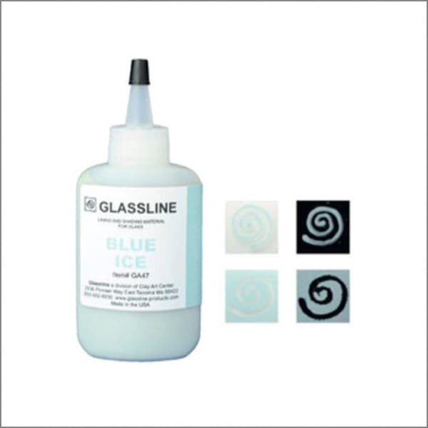 Glassline Blue Ice Color Pen