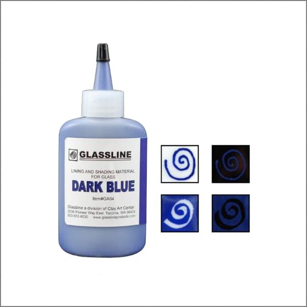 Glassline Dark Blue Color Pen