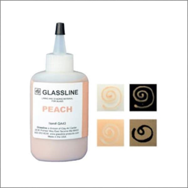 Glassline Peach Color Pen