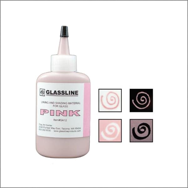 Glassline Pink Color Pen