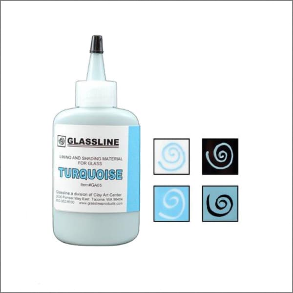 Glassline Turquoise Color Pen