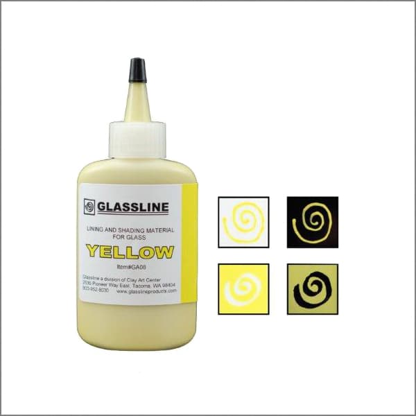 Glassline Yellow Color Pen