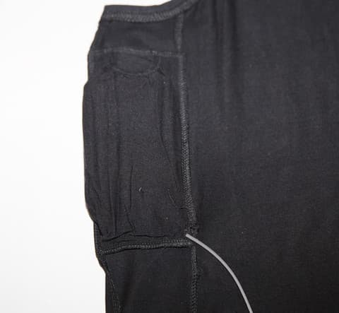 InsulWear™ Tank Top – Men-Black (for pump users) - thumbnail 3