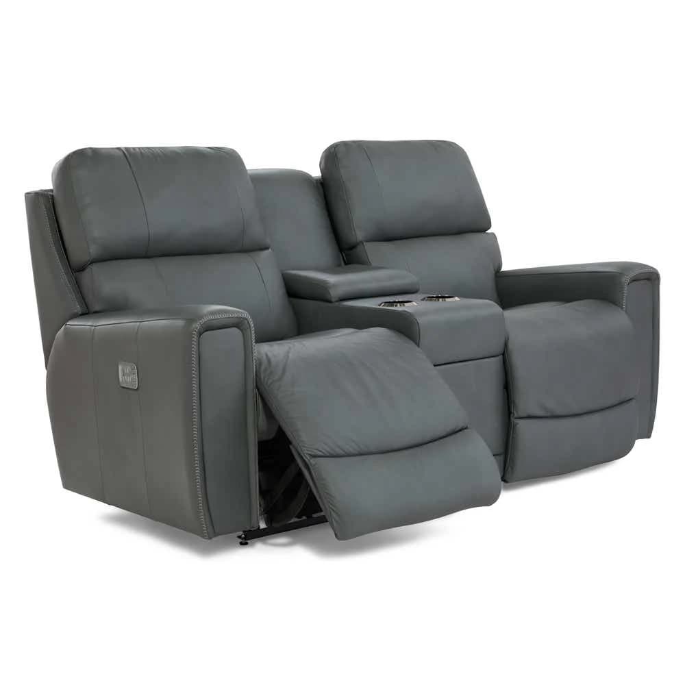 Apollo Power Reclining Loveseat w/ Headrest and Console - thumbnail 4