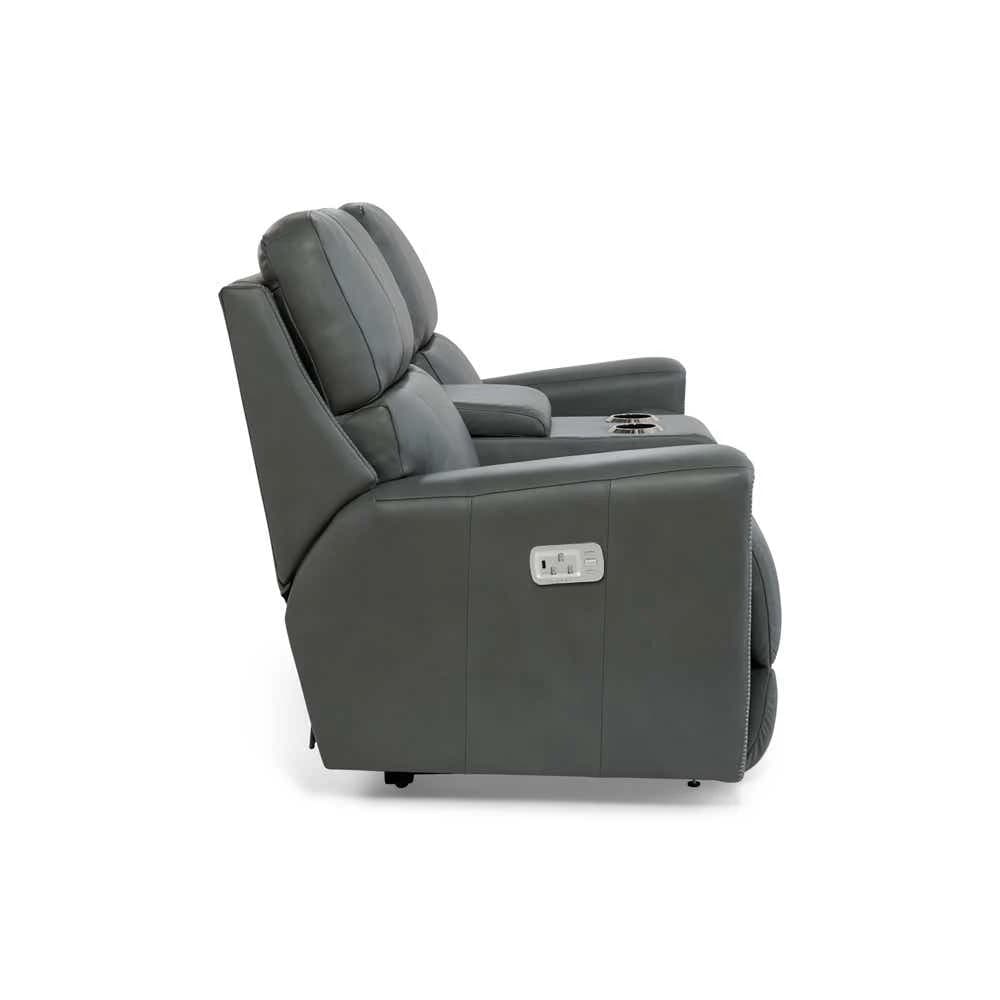 Apollo Power Reclining Loveseat w/ Headrest and Console - thumbnail 5