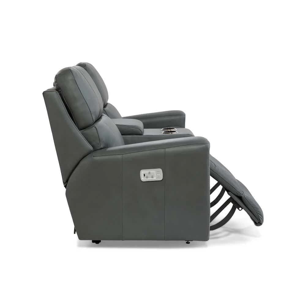 Apollo Power Reclining Loveseat w/ Headrest and Console - thumbnail 6