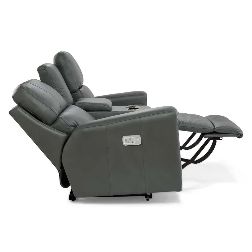Apollo Power Reclining Loveseat w/ Headrest and Console - thumbnail 7