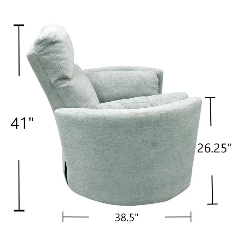 Radius – Windstream Power Swivel Glider Recliner - thumbnail 8