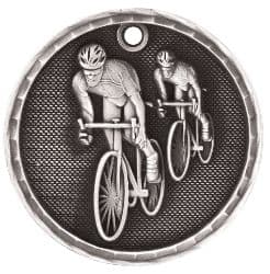 Cycling 3D Antique Medal - thumbnail 2