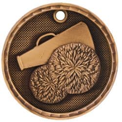 Cheer 3D Antique Medal - thumbnail 3