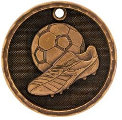 Soccer 3D Antique Medal - thumbnail 3
