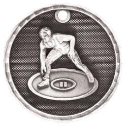 Wrestling 3D Antique Medal - thumbnail 2
