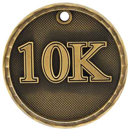 10K 3D Antique Medal