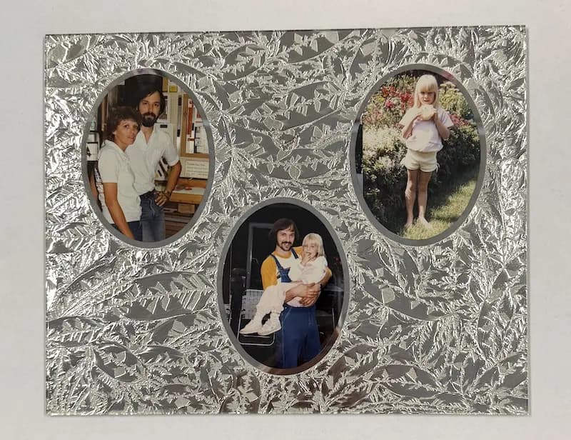 M9123 – Bronze Mirror 9″ x 12″ Rectangle with Clear Center Oval/Rectangle - thumbnail 5